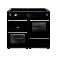 Belling Farmhouse 100Ei Range-fornuis Inductiekookplaat zones Zwart - thumbnail
