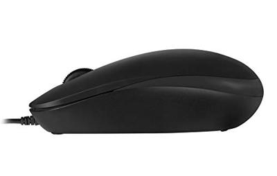 Perixx PERIMICE-201 C B Muis Optisch Zwart 3 Toetsen 1000 dpi