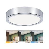 Paulmann LED-inbouwpaneel voor badkamer 13 W IP44 (plafondmontage) Chroom - thumbnail