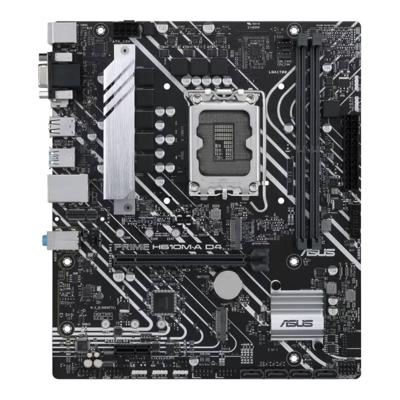 Asustek Computer PRIME H610M-A D4-CSM Moederbord Socket Intel LGA 1700 Vormfactor Micro-ATX Moederbord chipset Intel® H610