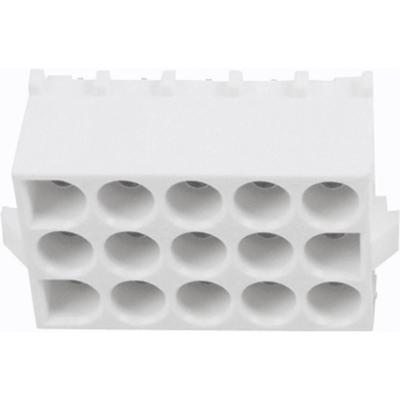 TE Connectivity 350434-1 Male behuizing (board) Universal-MATE-N-LOK Totaal aantal polen: 15 Inhoud: 1 stuk(s)