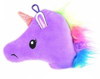 Toi-Toys Dream horse knuffeleenhoorn paars 13 cm - thumbnail