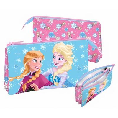 Kids Licensing etui Frozen meisjes polyester 22 cm roze/blauw