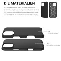 JT Berlin BackCase Pankow Solid Backcover Apple iPhone 16 Pro Zwart MagSafe compatible, Inductieve lading, Stootbestendig - thumbnail