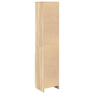 Highboard 37,5x35x180 cm spaanplaat sonoma eikenkleurig Highboard 37,5x35x180 cm spaanplaat sonoma eikenkleurig