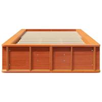 Bedframe Wasbruin 210 x 118 x 30 cm Massief grenenhout - thumbnail