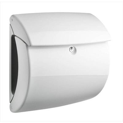 Burg-Wächter Piano kunststof brievenbus - wit