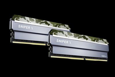 G.Skill Sniper X F4-3200C16D-16GSXFB - Geheugen - DDR4 - 16 GB: 2 x 8 GB - 288-PIN - 3200 MHz - CL16