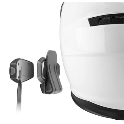 INTERPHONE UCOM4 - Dubbel - Bluetooth 5.0 helmintercom voor motorfietsen, gebruik voor 4 rijdersgroep, afstand 1 km, autonomie tot 15 uur, mp3, gps, waterdicht IP67, voor alle helmen