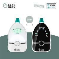 Babyfoon Easy Care bereik van 500 meter BABYMOOV wit/zwart - thumbnail