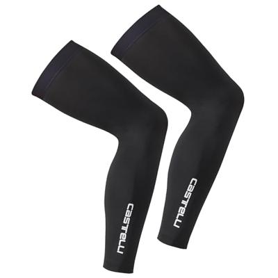 Castelli UPF 50 + light leg 2 sleeves zwart unisex M