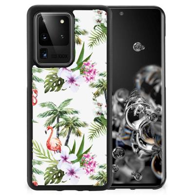 Samsung Galaxy S20 Ultra Back Cover Flamingo Palms