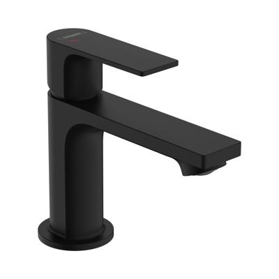 Wastafelmengkraan HansGrohe Rebris E Eengreeps 80 CoolStart Zonder Afvoer Mat Zwart Wastafelmengkraan HansGrohe Rebris E Eengreeps 80 CoolStart Zonder Afvoer Mat Zwart