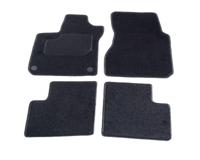 Automatten op maat - zwart stof - Renault Twingo 3 vanaf 2014 - thumbnail