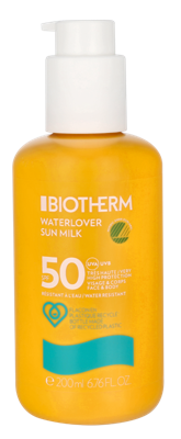 Biotherm Waterlover Sun Milk w/Pump SPF50 Zonbescherming 200 ml