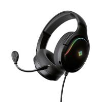 Bedrade gamingheadset - NOVA GAMING - Borealis - Afneembare microfoon - RGB LED - Zwart - thumbnail