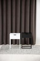 Bendt Nachtkastje 'Nathan' met 1 lade, kleur Zwart - thumbnail