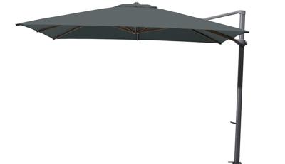 Zweefparasol Siesta 300x300cm - antraciet/donkergrijs Zweefparasol Siesta 300x300cm - antraciet/donkergrijs