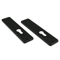 AMI kortschilden - rechthoekig - 180/41 RH - cilindergat 55 mm - zonder krukgat - zwart - thumbnail