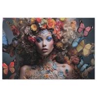 Schilderij Home ESPRIT chica 120 x 0,4 x 80 cm - thumbnail