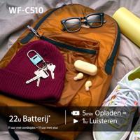 Sony WFC510W.CE7 In Ear oordopjes Stereo Mobiele telefoon - thumbnail