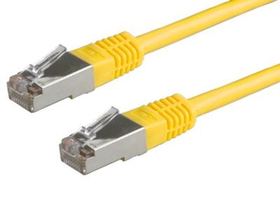 VALUE Patchkabel Cat.6 (Class E) S/FTP (PiMF), geel, 1,5 m