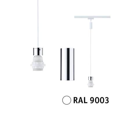 Paulmann 2EasyBasic Pend 230V-railsysteem lamp URail E27 Wit