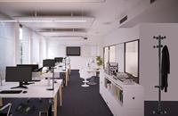 Unilux kapstok Accueil, hoogte 175 cm, 8 kledinghaken, met parapluhouder - thumbnail