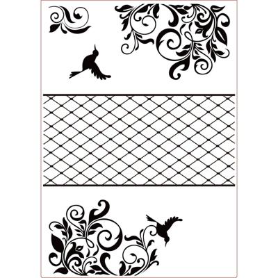 Vaessen Creative • embossing folder drieluik