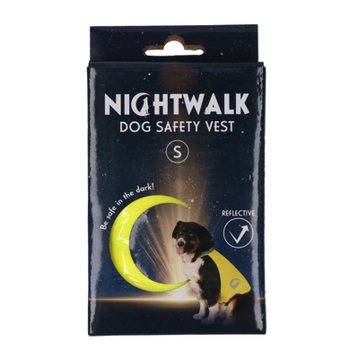 Nightwalk Safety Vest Geel S Nightwalk Safety Vest Geel S