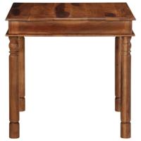 Eettafel 80x80x77 cm massief acaciahout - thumbnail