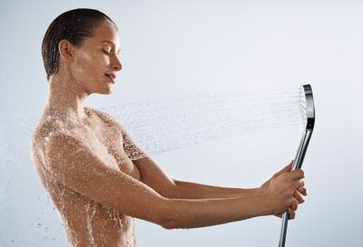 Hansgrohe Croma E handdouche 110 1jet EcoSmart+, wit/chroom Hansgrohe Croma E handdouche 110 1jet EcoSmart+, wit/chroom
