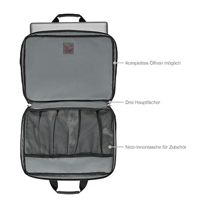 Wenger Legacy 17 Laptoptas Geschikt voor max. (laptop): 43,2 cm (17) Zwart Wenger Legacy 17 Laptoptas Geschikt voor max. (laptop): 43,2 cm (17) Zwart