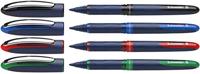 Schneider Schreibgeräte One Business 183094 Rollerballpen 0.6 mm Blauw, Groen, Rood, Zwart 4 stuk(s) - thumbnail