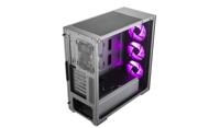 MasterBox MB511 RGB - Midtowermodel - ATX - geen voeding (ATX) - zwart - USB/Audio - thumbnail