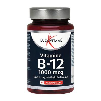 Lucovitaal Vitamine B12 1000mcg 30 Kauwtabletten