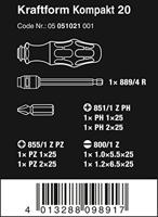 Wera Kraftform Kompakt 20 met tas, 7 -delig - 1 stuk(s) - 05051021001 - thumbnail