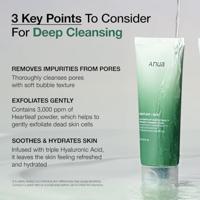 Anua Heartleaf Quercetinol Pore Deep Cleansing Foam 150 ml Make-up verwijderaar en reiniger - thumbnail