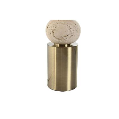 Bureaulamp Home ESPRIT Beige Gouden Bureaulamp Home ESPRIT Beige Gouden