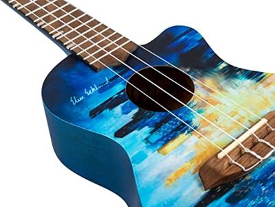 Flight Elise Ecklund City Signature concert ukelele met padded gigbag, boekje en stickers