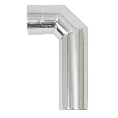 Harvia | Hoekstuk Kachelpijp 90° - Ø115 mm RVS