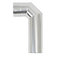 Harvia | Hoekstuk Kachelpijp 90° - Ø115 mm RVS - thumbnail