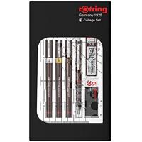 Rotring college set van 9 Isograph 0,25 mm/ 0,35 mm/ 0,5 mm - thumbnail