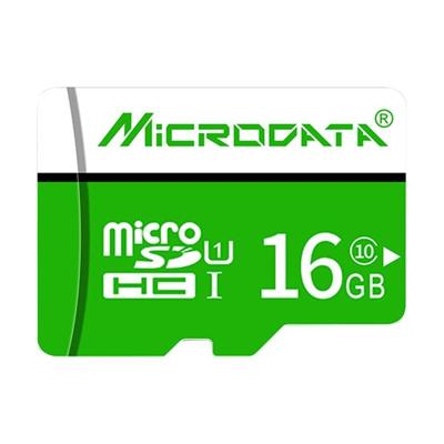 MICROGEGEVENS 16GB U1 groen en wit TF (Micro SD) geheugenkaart