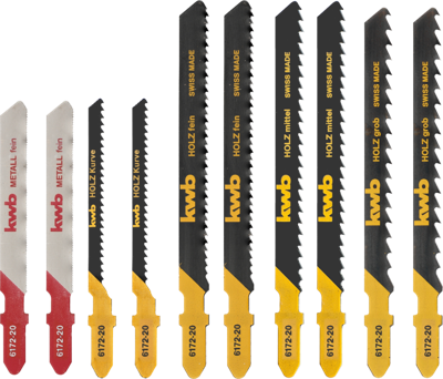 Decoupeerzaagbladen 10Dlg KWB - Kwb