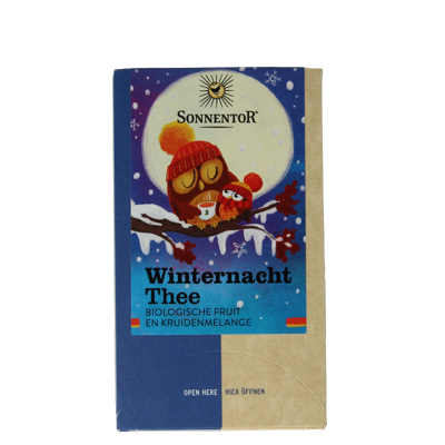 Sonnentor Winternacht thee bio 18 Zakjes Sonnentor Winternacht thee bio 18 Zakjes
