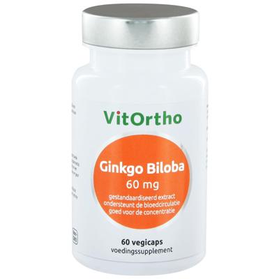 VitOrtho Ginkgo Biloba Extract 60mg Capsules