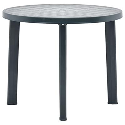 Tuintafel 89 cm kunststof groen