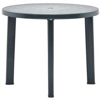 Tuintafel 89 cm kunststof groen - thumbnail