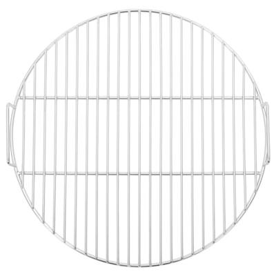 VidaXL Barbecuerooster met handgrepen rond ø44,5 cm 304 roestvrijstaal VidaXL Barbecuerooster met handgrepen rond ø44,5 cm 304 roestvrijstaal